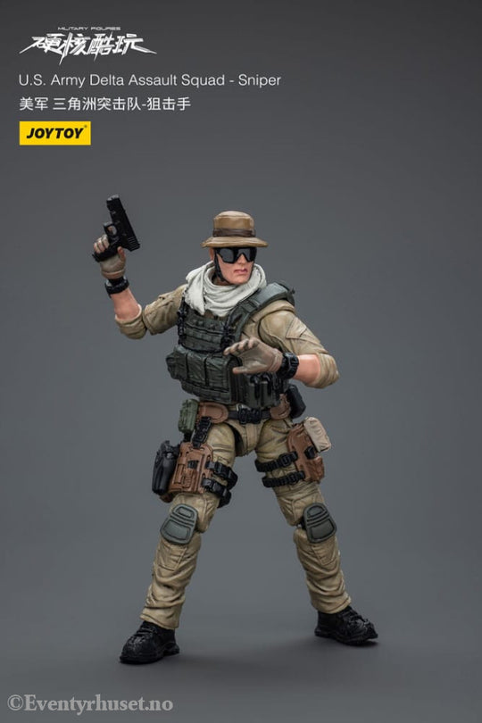 Hardcore Coldplay Action Figure 1/18 U.S. Army Delta Assault Squad Sniper 11 cm Toys