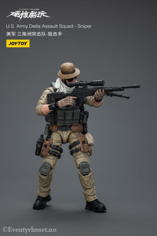 Hardcore Coldplay Action Figure 1/18 U.S. Army Delta Assault Squad Sniper 11 cm Toys