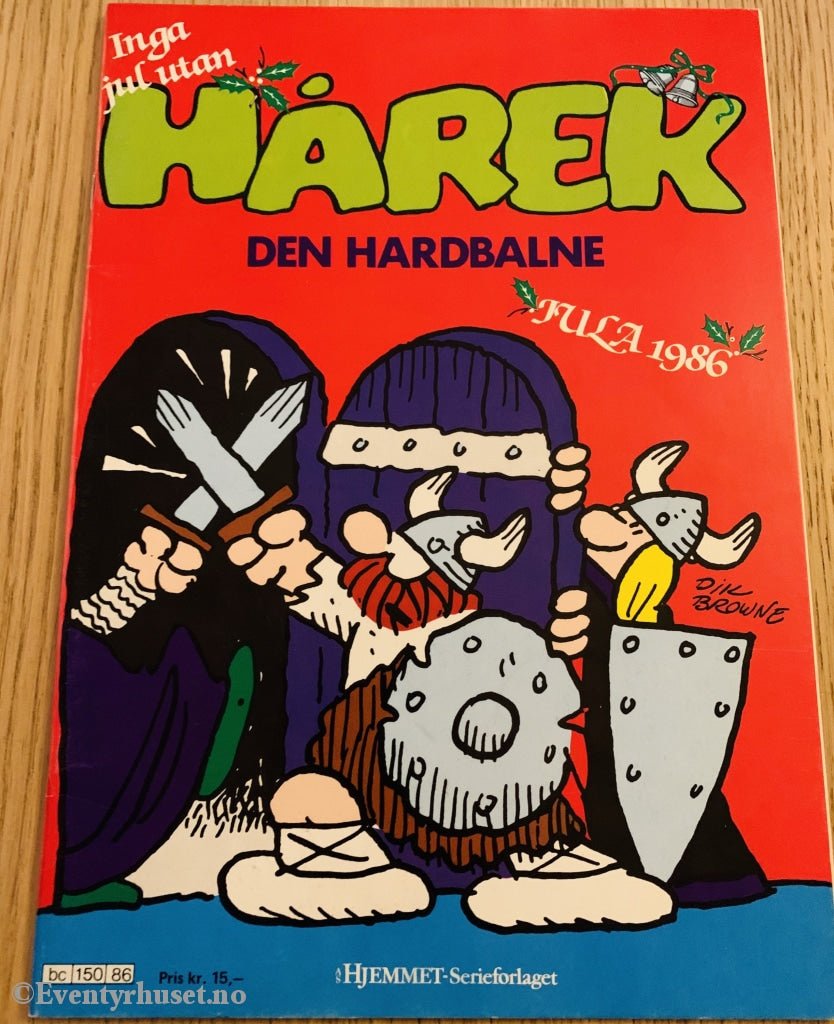 Hårek. Jula 1986. Julehefter