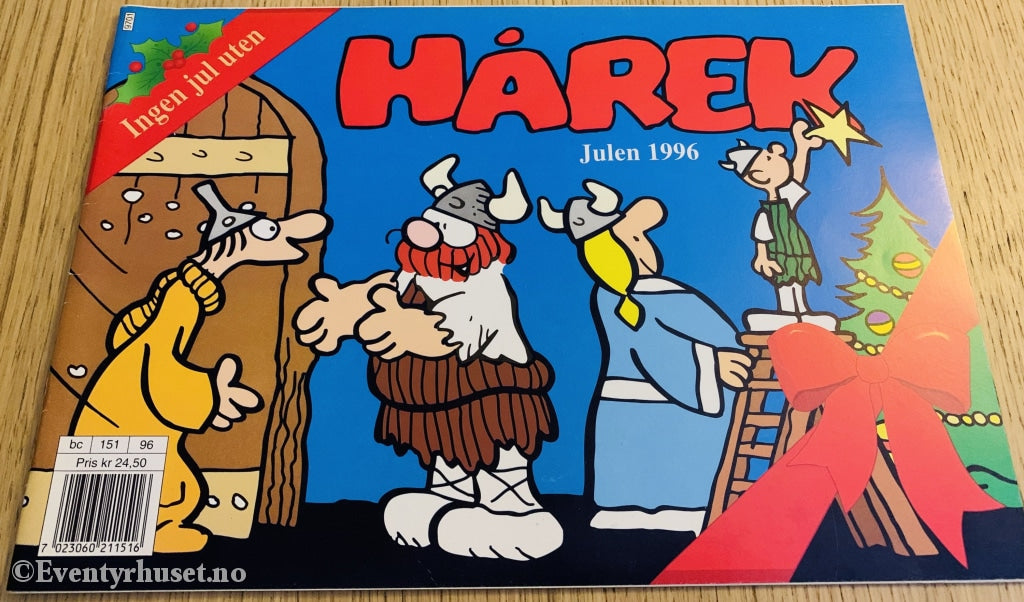 Hårek. Jula 1996. Julehefter