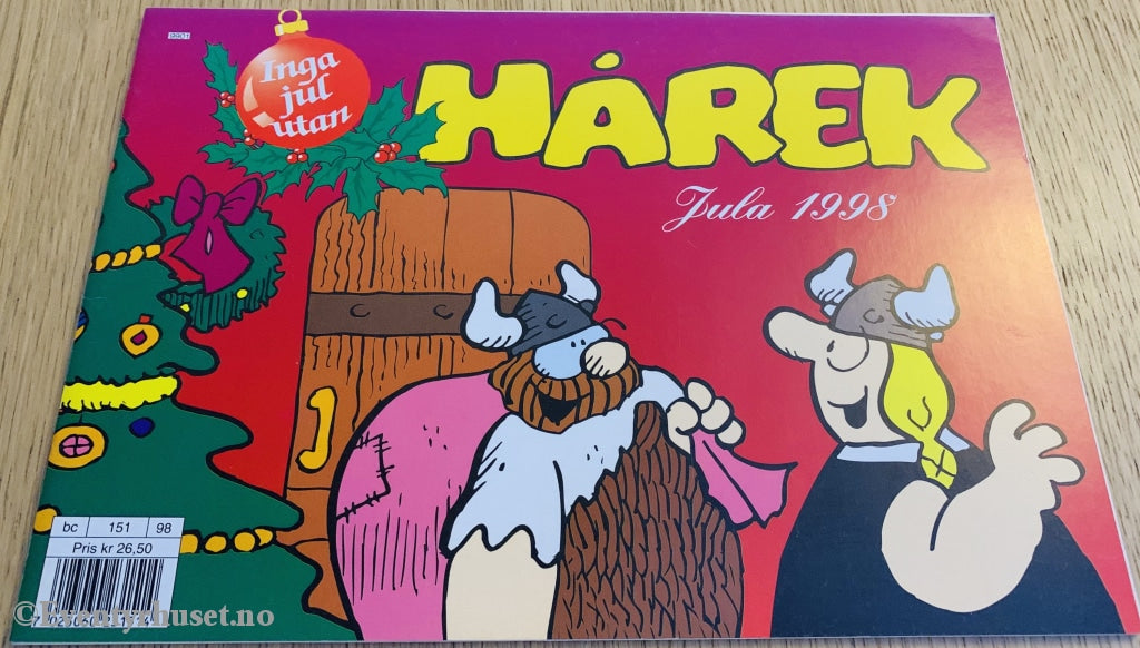 Hårek. Jula 1998. Julehefter