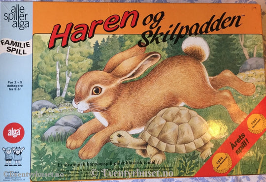 Haren Og Skilpadden. Brettspill. Brettspill