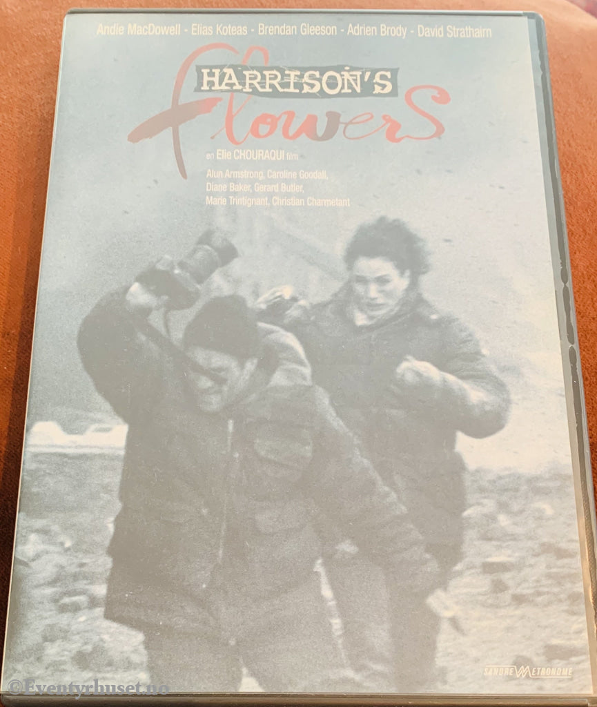 Harrison’s Flowers. 2000. Dvd. Dvd