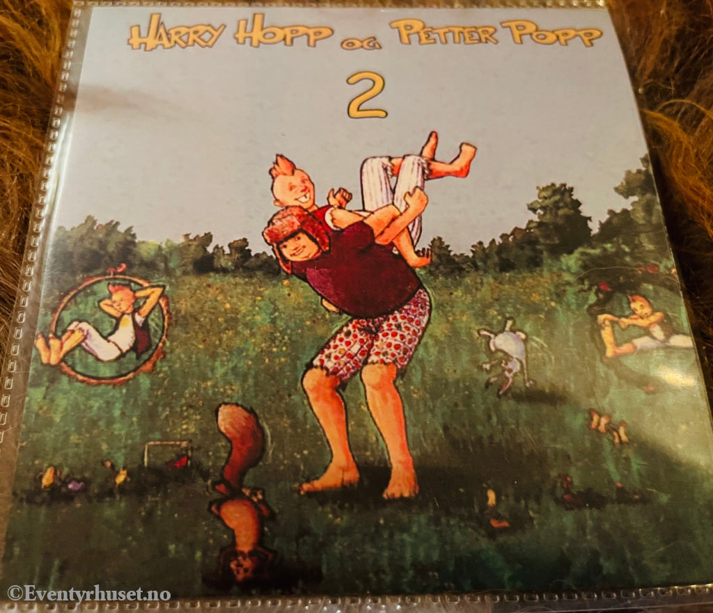 Harry Hopp Og Petter Popp 2. Cd. Lydbok
