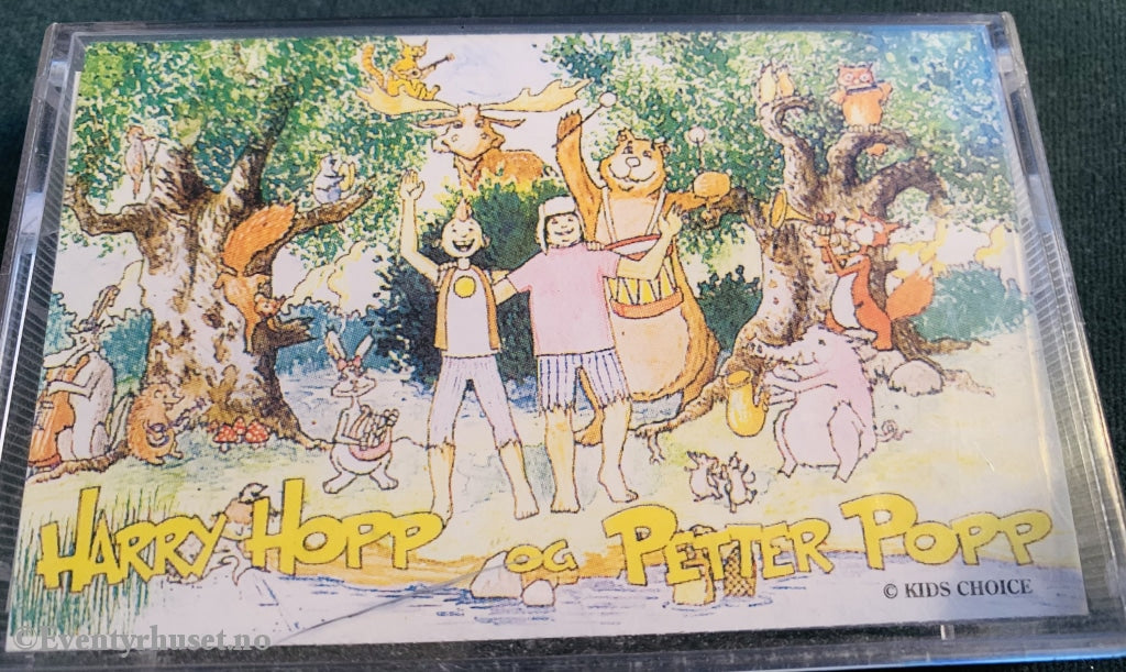 Harry Hopp Og Petter Popp. Kassett. Kassettbok