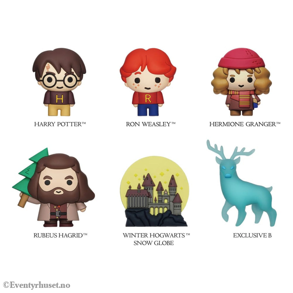 Harry Potter 3D Magnets Christmas Series Display (12) Home & Gifts