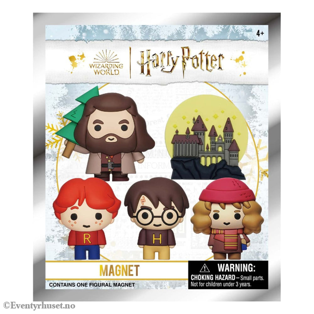 Harry Potter 3D Magnets Christmas Series Display (12) Home & Gifts