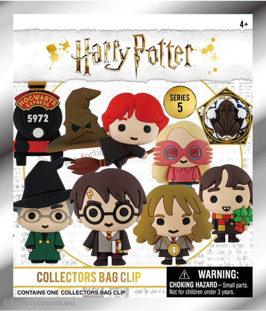 Harry Potter 3D PVC Bag Clips Series 5 Display (24) Fashion & Accessories