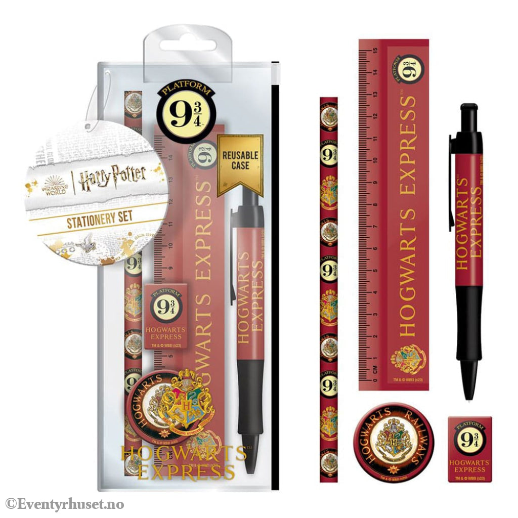 Harry Potter 5-Piece Stationery Set Platform 9 3/4 Home & Gifts