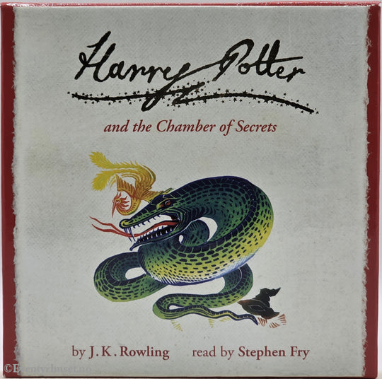 Harry Potter and the Chamber of Secrets – J.K. Rowling . Lydbok på CD.
