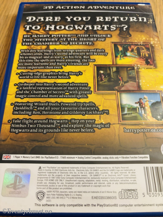 Harry Potter and the Chamber of Secrets . PS2.
