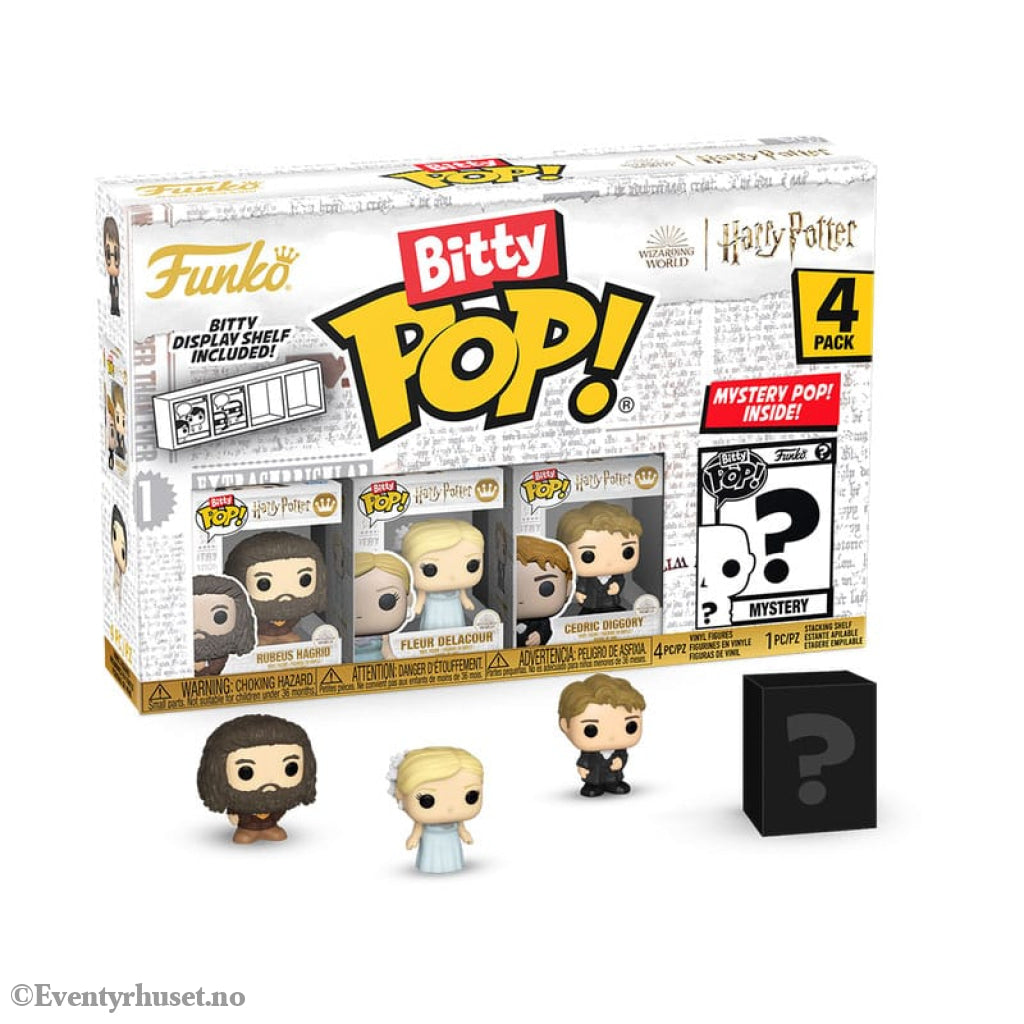 Harry Potter and the Goblet of Fire Bitty POP! Vinyl Figure 4-Pack Hagrid 2,5 cm Collectibles