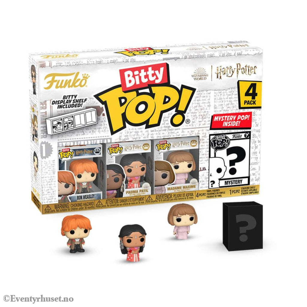 Harry Potter and the Goblet of Fire Bitty POP! Vinyl Figure 4-Pack Ron 2,5 cm Collectibles