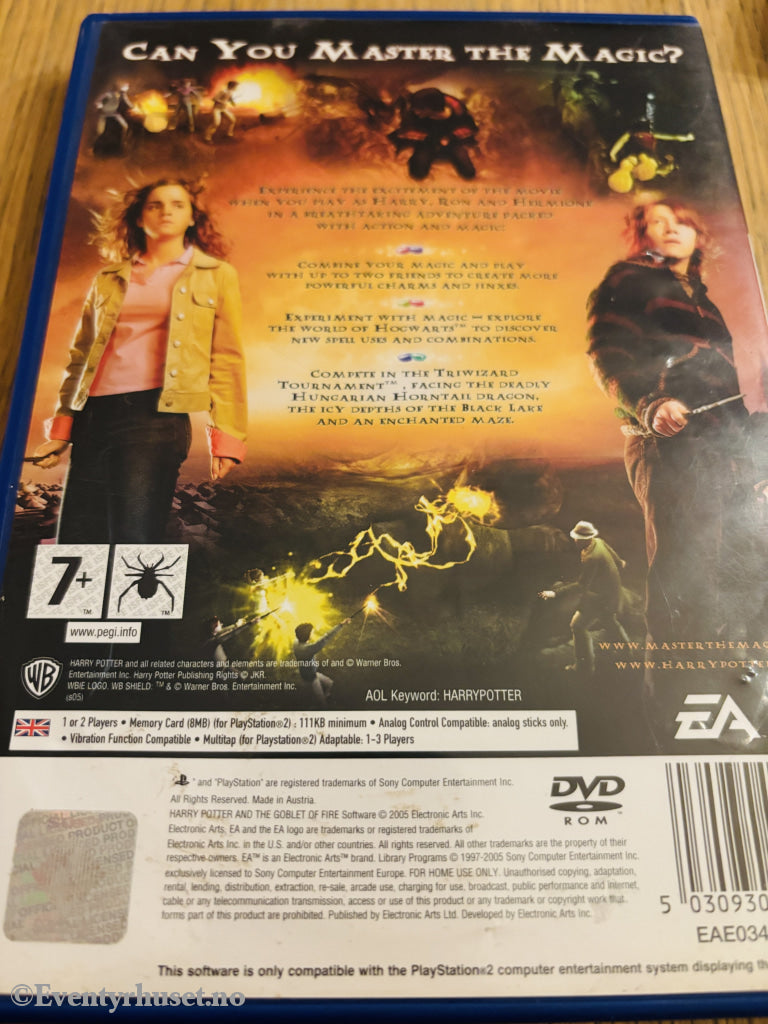 Harry Potter and the Goblet of Fire . PS2.