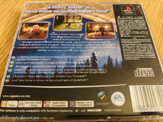 Harry Potter and the Philosopher's Stone . PS1.