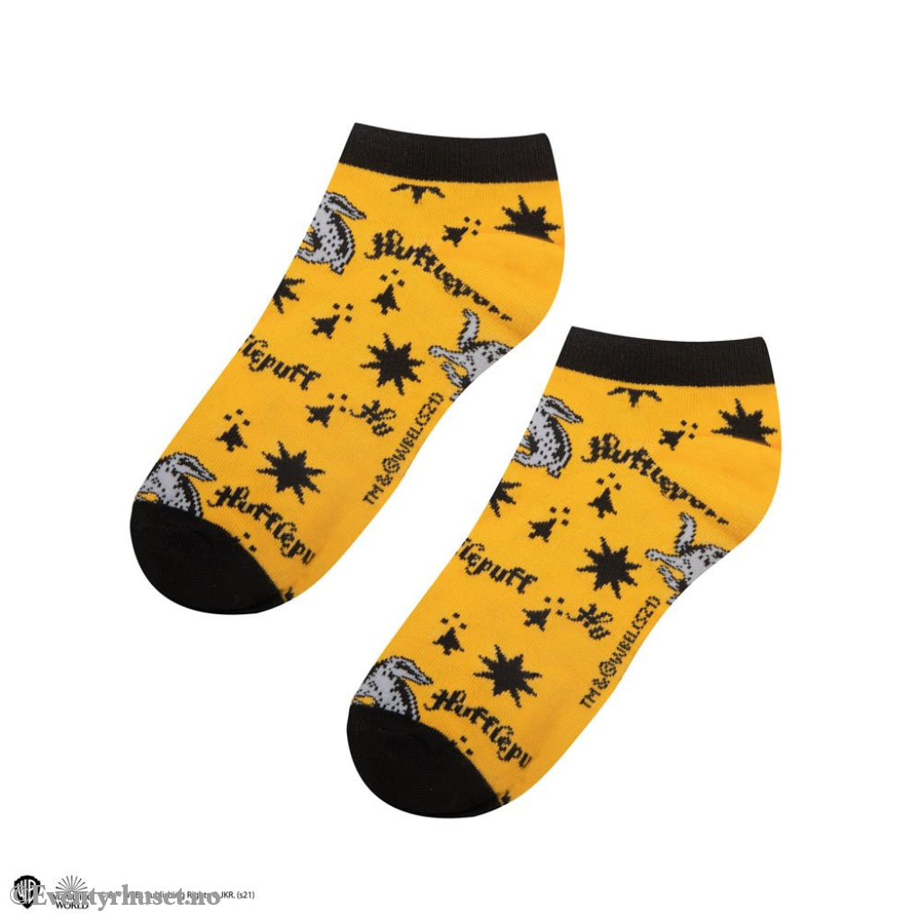 Harry Potter Ankle Socks 3-Pack Hufflepuff Fashion & Accessories