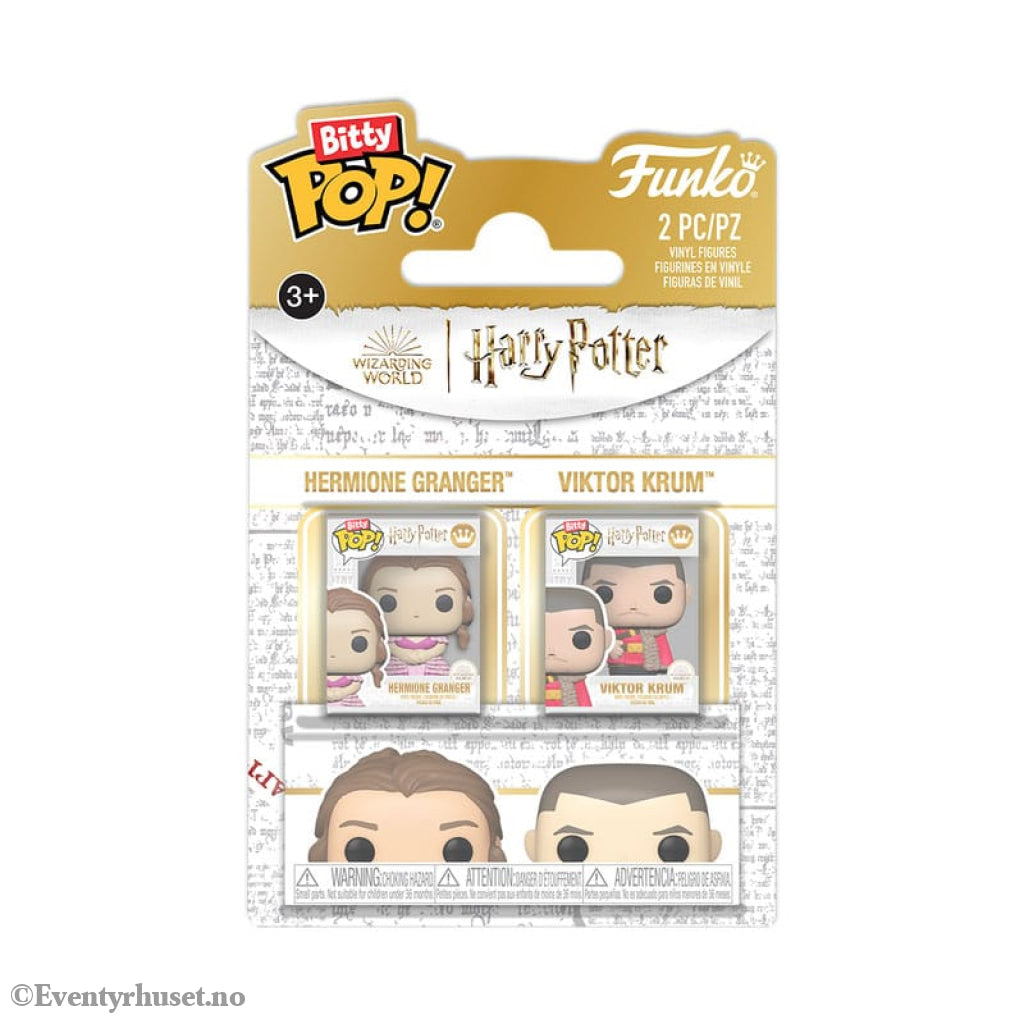 Harry Potter Bitty POP! Vinyl Figure 2-Pack Hermione & Krum 2,5 cm Manga & Anime