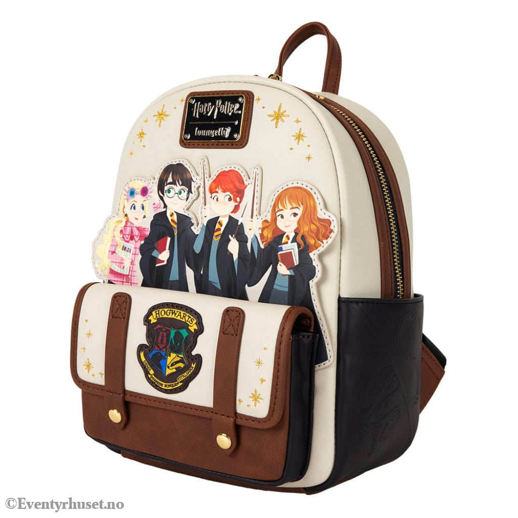 Harry Potter by Loungefly Mini Backpack Spring Flap Pocket Fashion & Accessories