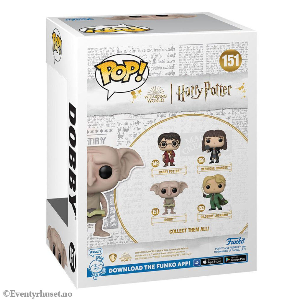 Harry Potter - Chamber of Secrets Anniversary POP! Movies Vinyl Figure Dobby 9 cm Collectibles