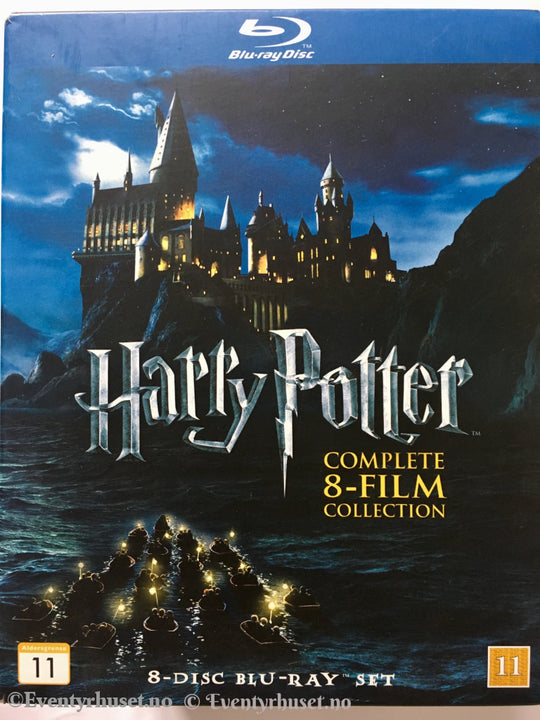 Harry Potter. Complete 8-Film Collection. Blu-Ray Disc. Disc