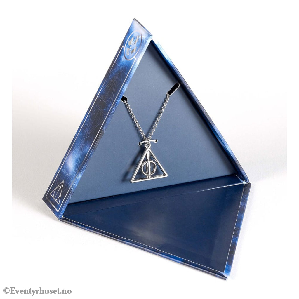 Harry Potter: Deathly Hallows spinning Necklace Gift Set (Silver Tone) Fashion & Accessories