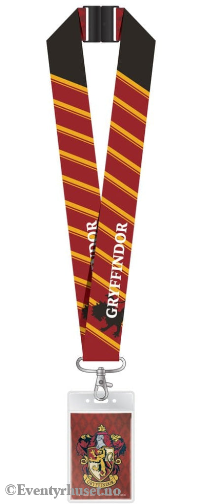 Harry Potter Deluxe Lanyard with Card Holder Gryffindor Fashion & Accessories