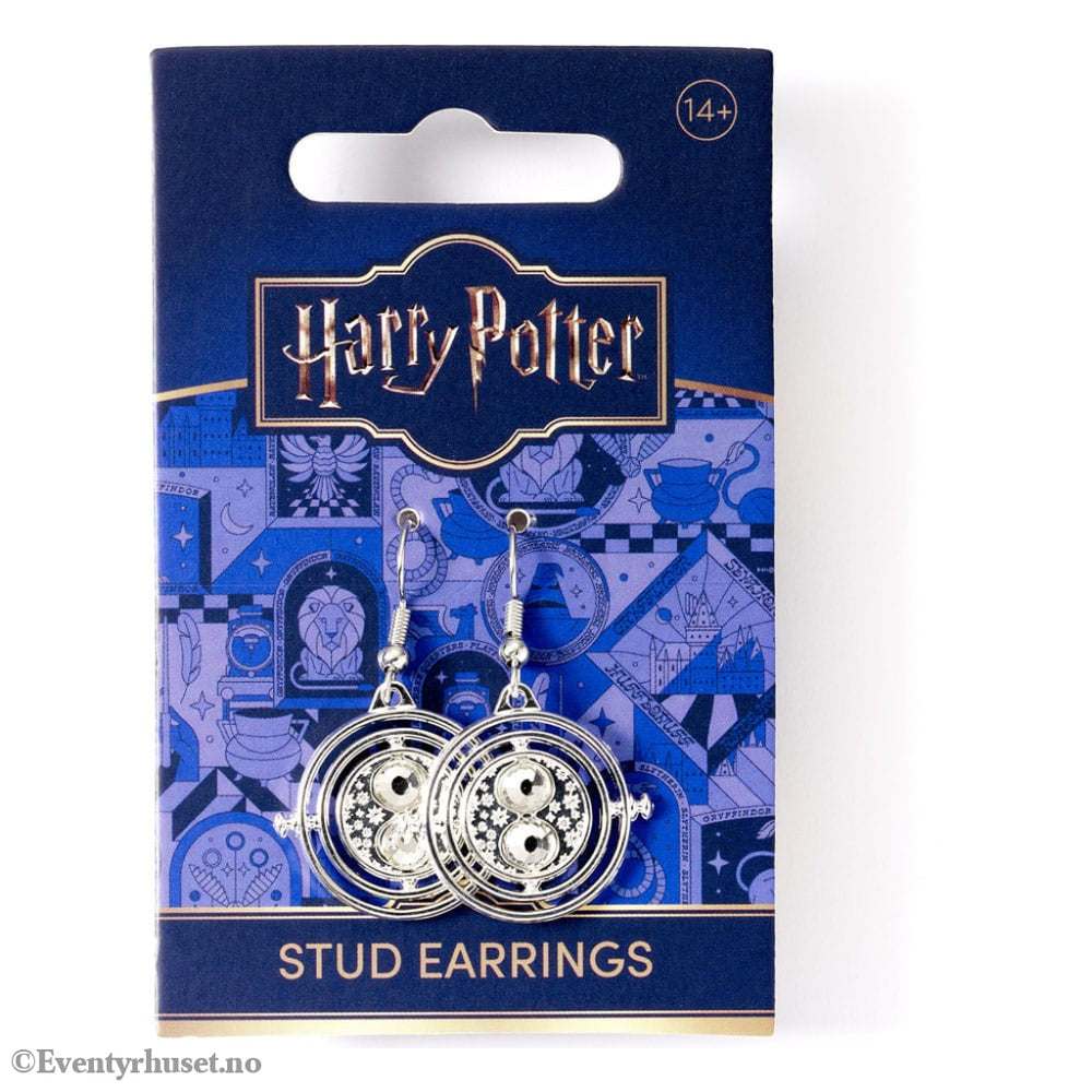 Harry Potter Earrings Time Turner (Silver Tone) Fashion & Accessories