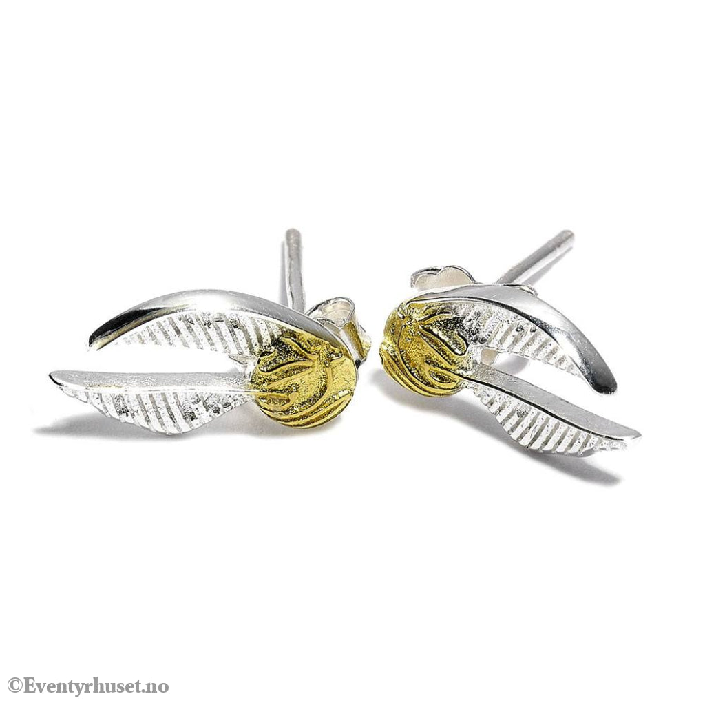 Harry Potter Golden Snitch Stud Earrings (Sterling Silver) Fashion & Accessories
