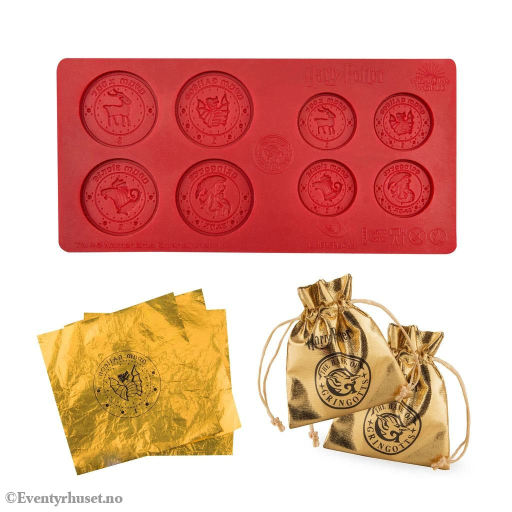 Harry Potter Gringotts Bank Chocolate Coin Mold Home & Gifts