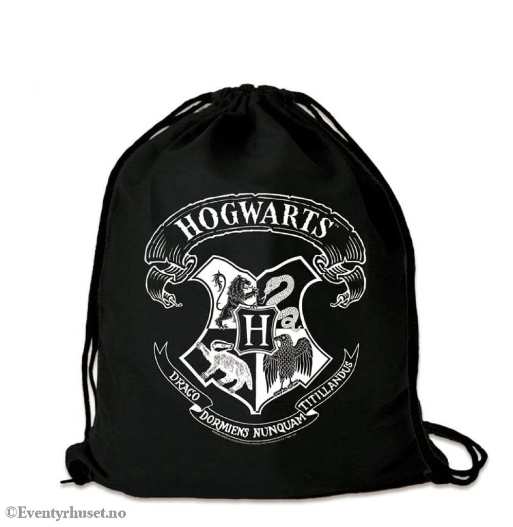 Harry Potter Gym Bag Hogwarts (White) Fashion & Accessories