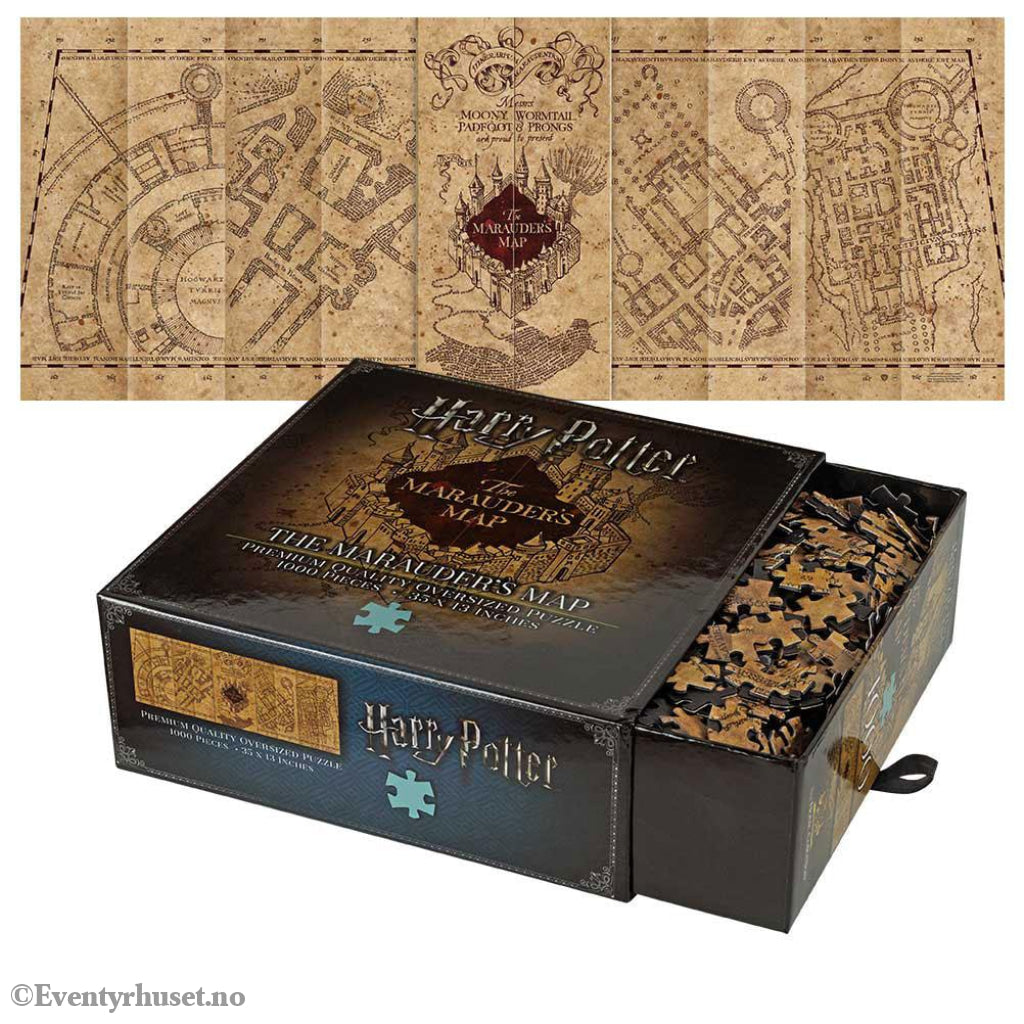 Harry Potter Jigsaw Puzzle The Marauder’s Map Cover Games