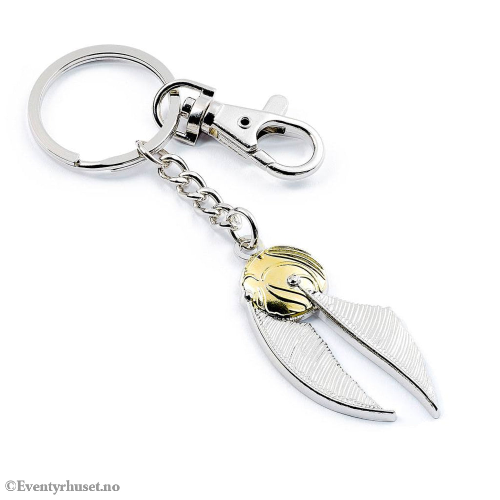 Harry Potter Keychain Golden Snitch (silver plated) Fashion & Accessories