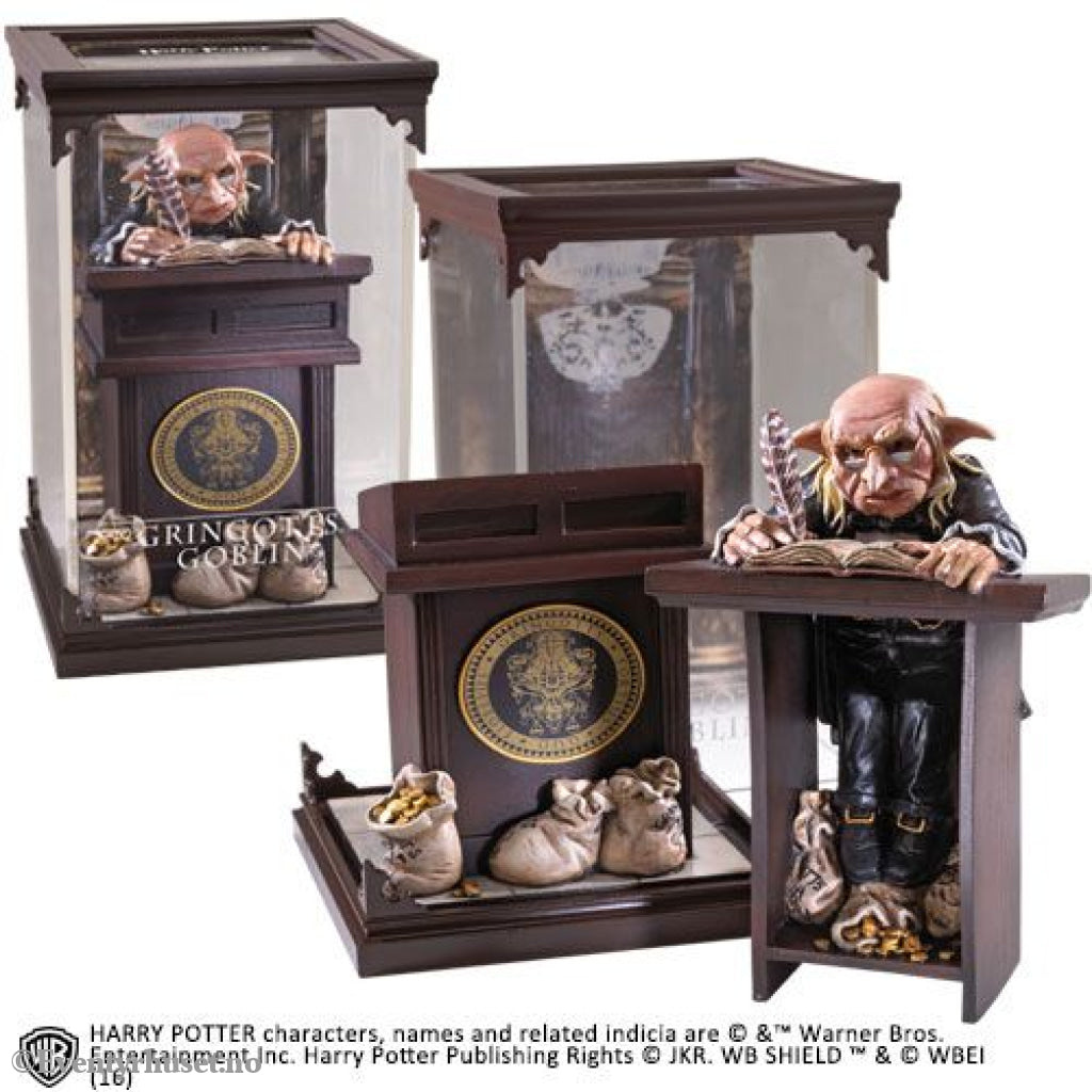Harry Potter Magical Creatures Statue Gringotts Goblin 19 cm Collectibles
