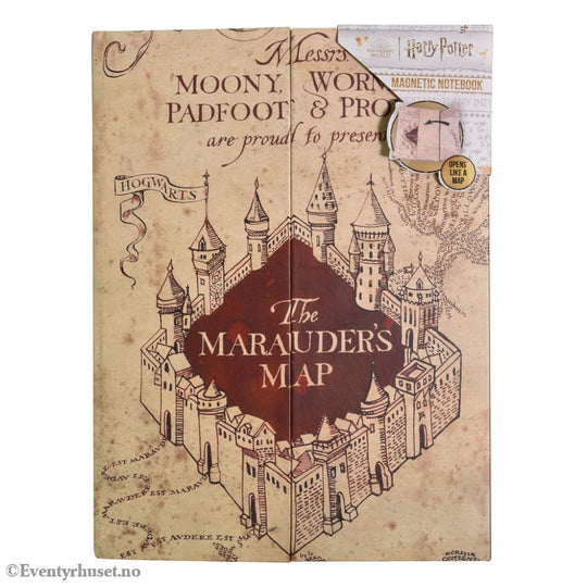 Harry Potter Magnetic A5 Notebook Marauders Map Home & Gifts