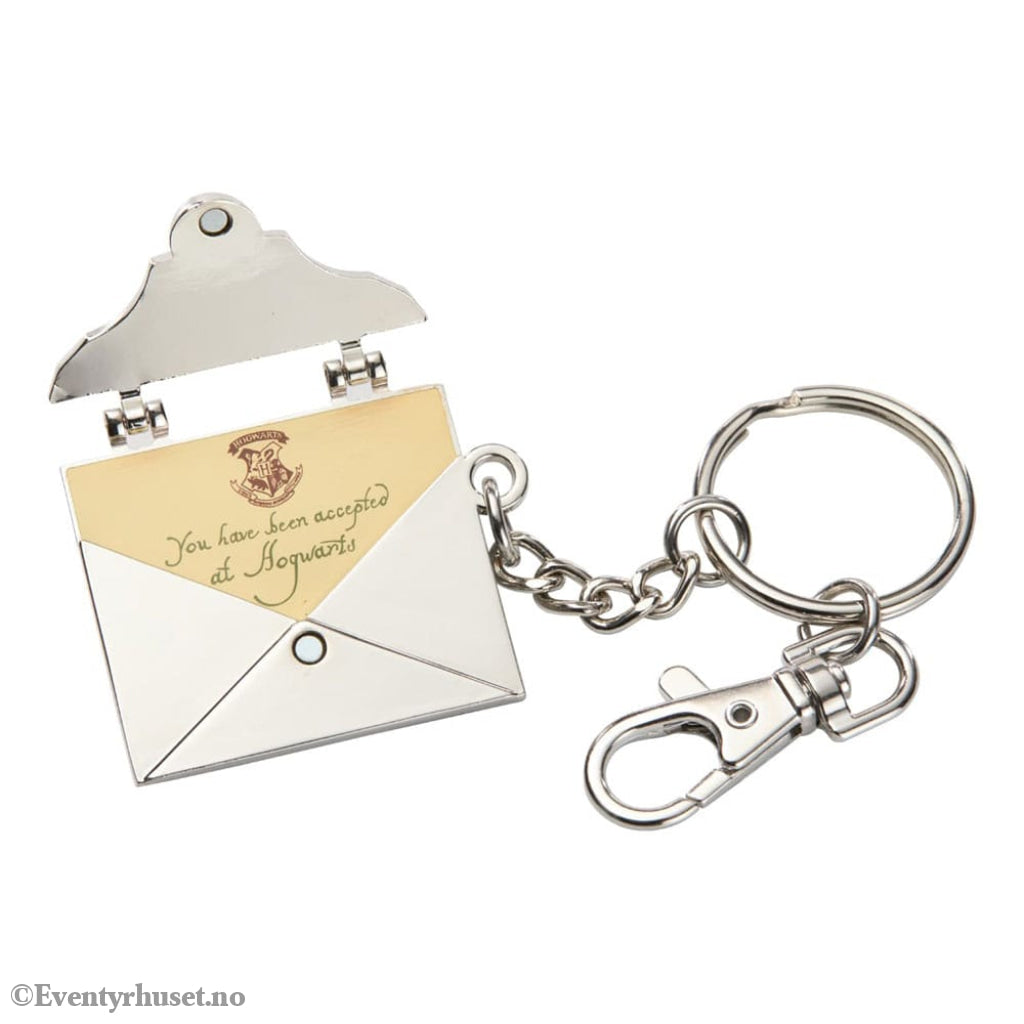 Harry Potter Metal Keychain Hogwarts Acceptance Letter Fashion & Accessories