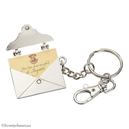 Harry Potter Metal Keychain Hogwarts Acceptance Letter Fashion & Accessories