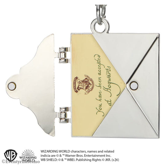 Harry Potter Metal Keychain Hogwarts Acceptance Letter Fashion & Accessories