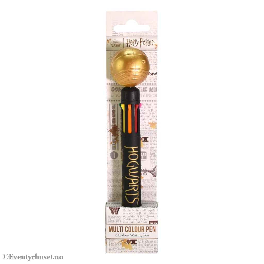 Harry Potter Multi Colour Pen Snitch Home & Gifts