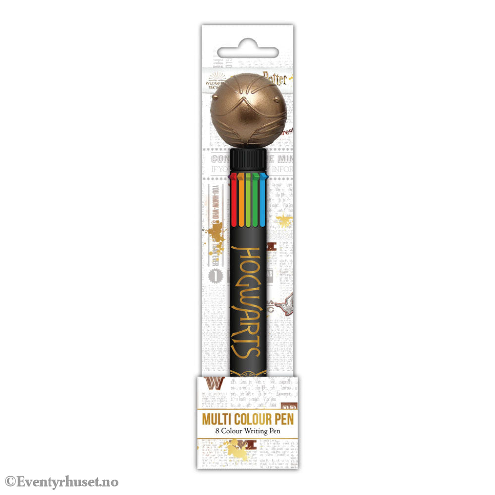 Harry Potter Multi Colour Pen Snitch Home & Gifts