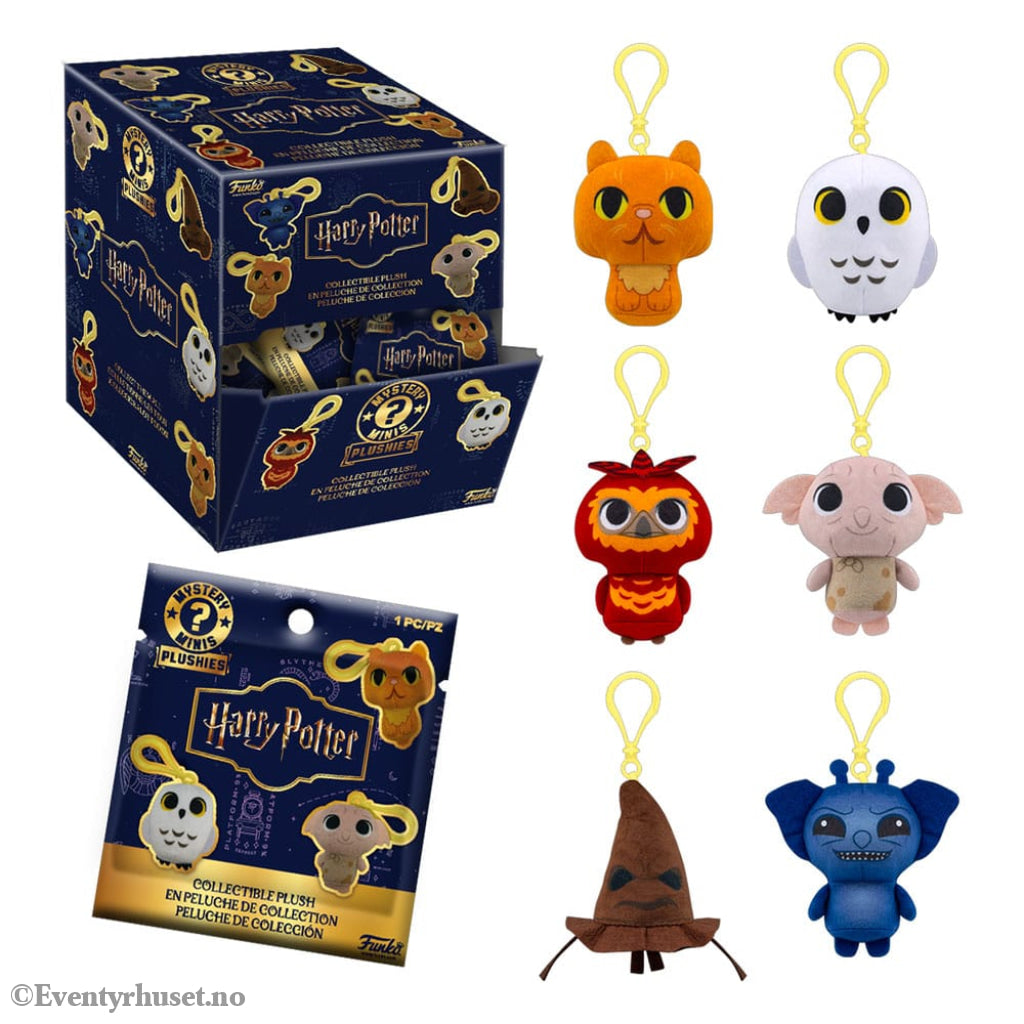 Harry Potter Mystery Minis Plush Keychains 5 cm Display (12) Fashion & Accessories