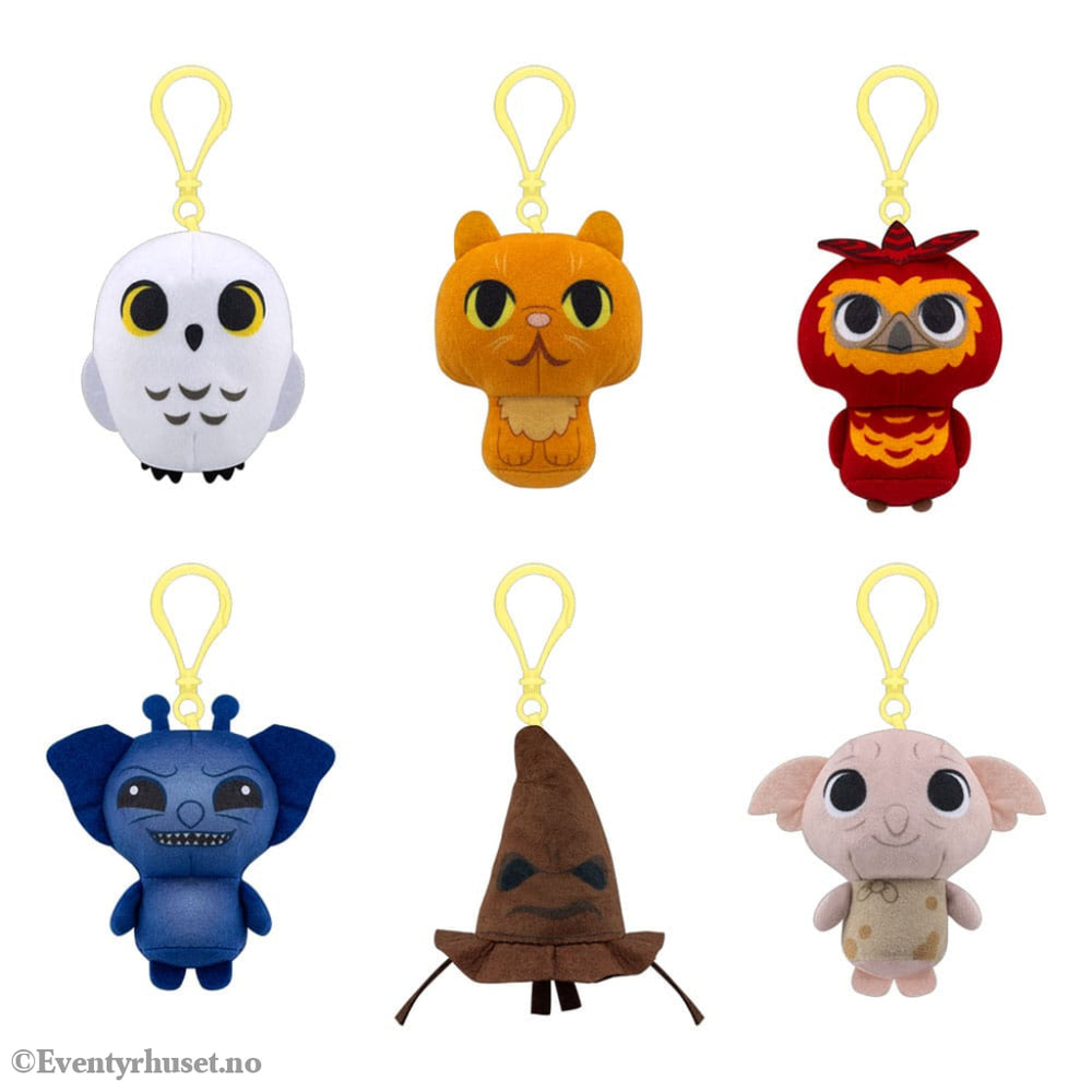 Harry Potter Mystery Minis Plush Keychains 5 cm Display (12) Fashion & Accessories