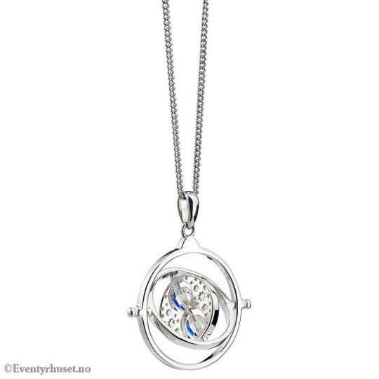 Harry Potter Necklace & Charm Time Turner (Sterling Silver) Fashion & Accessories
