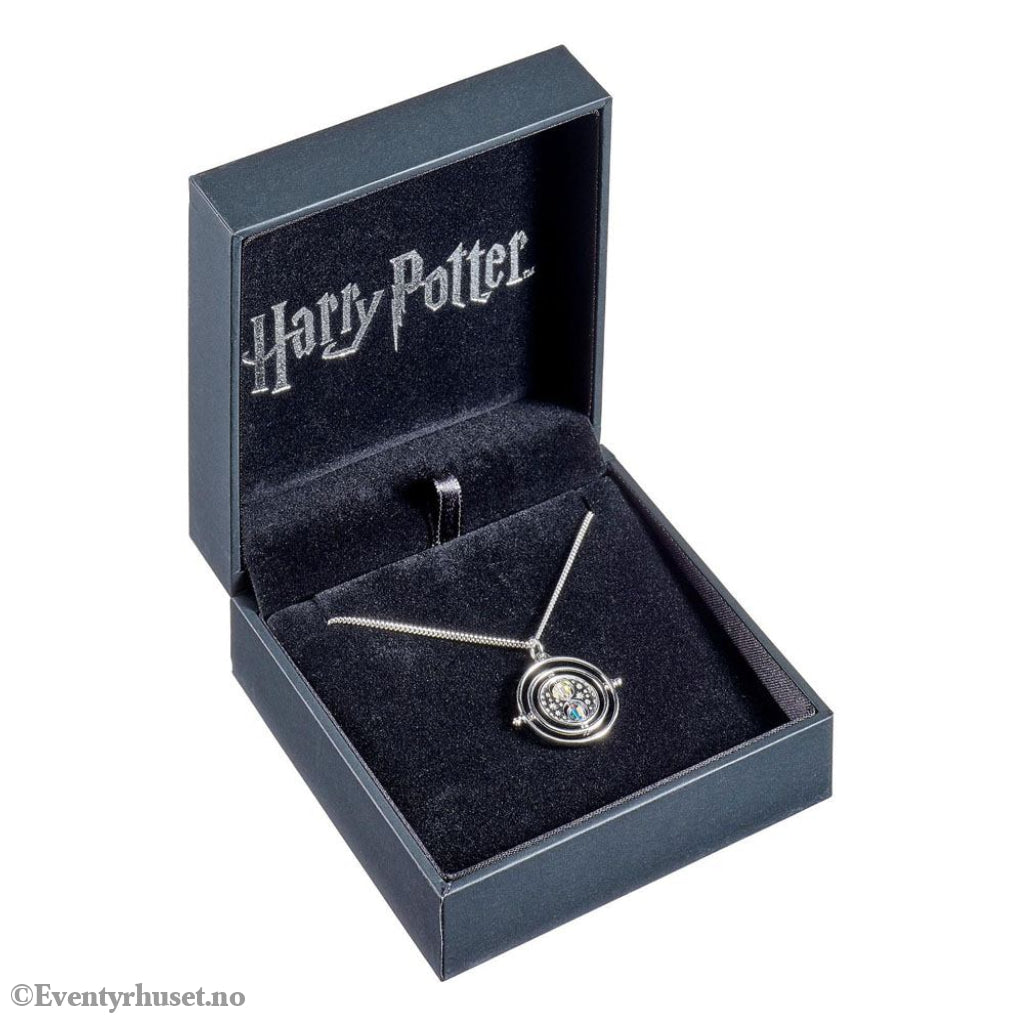 Harry Potter Necklace & Charm Time Turner (Sterling Silver) Fashion & Accessories