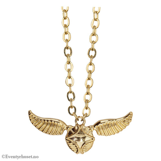 Harry Potter Necklace with Pendant Golden Snitch Fashion & Accessories