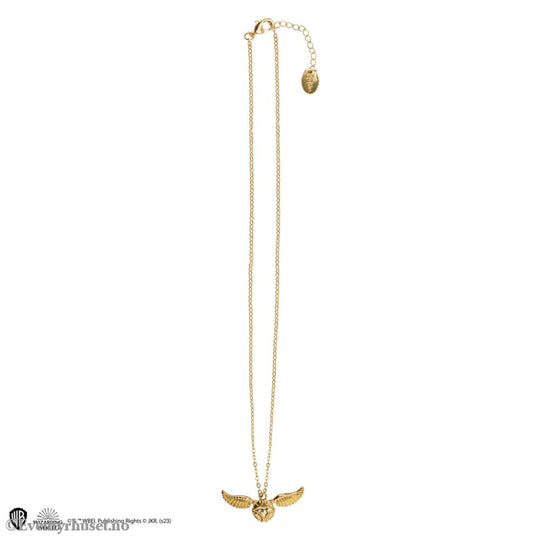 Harry Potter Necklace with Pendant Golden Snitch Fashion & Accessories