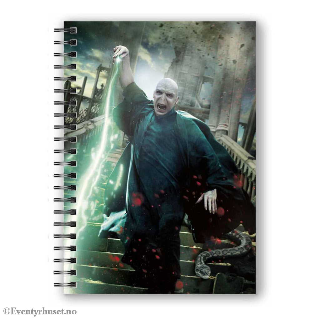 Harry Potter Notebook with 3D-Effect Voldemort Poster Home & Gifts
