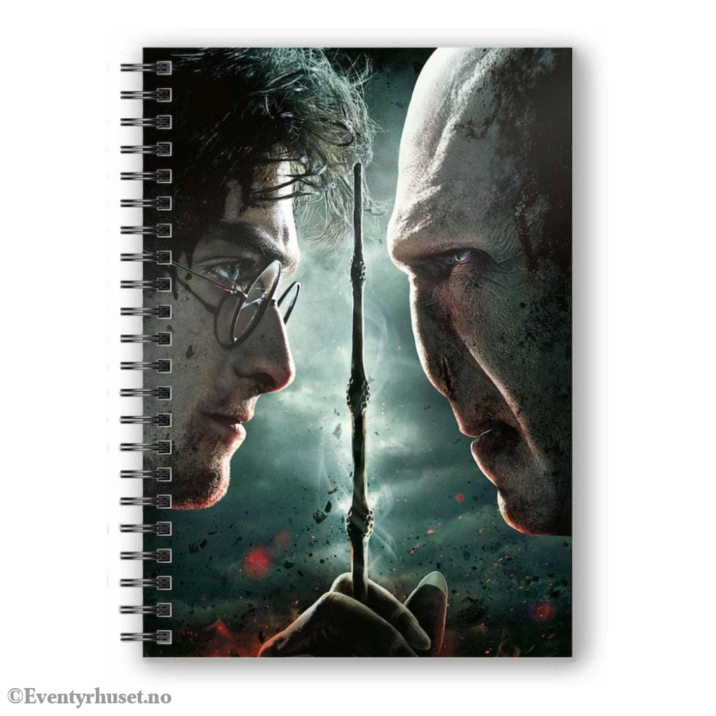 Harry Potter Notebook with 3D-Effect Harry Potter vs. Voldemort Home & Gifts