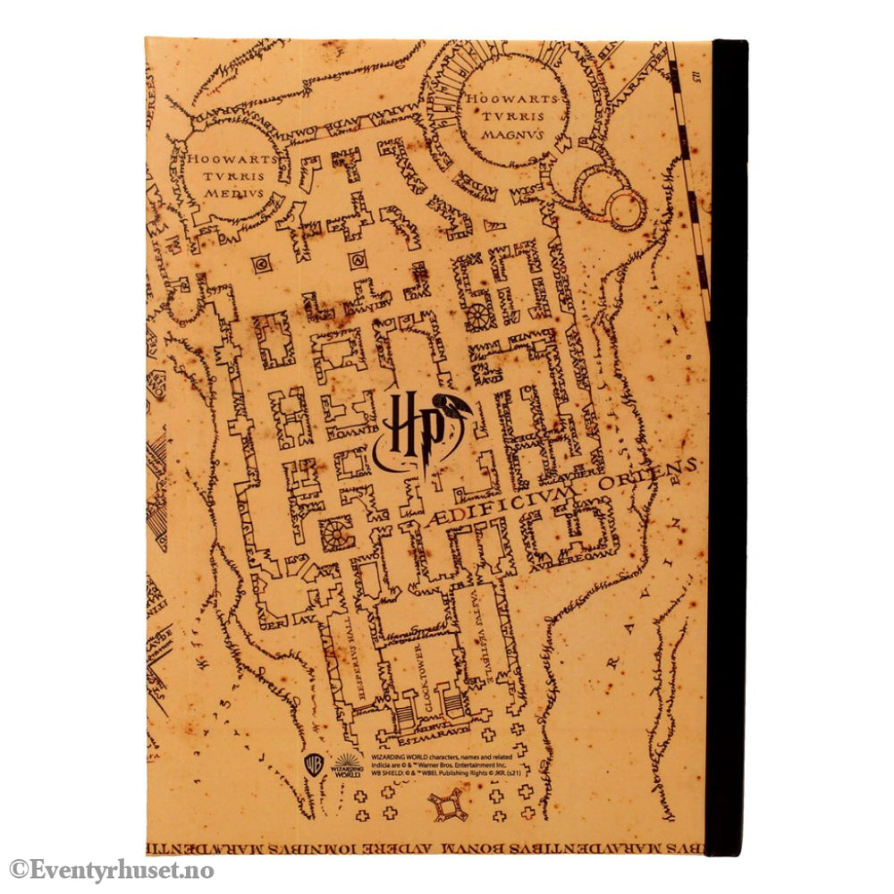 Harry Potter Notebook with Light Marauder’s Map Home & Gifts