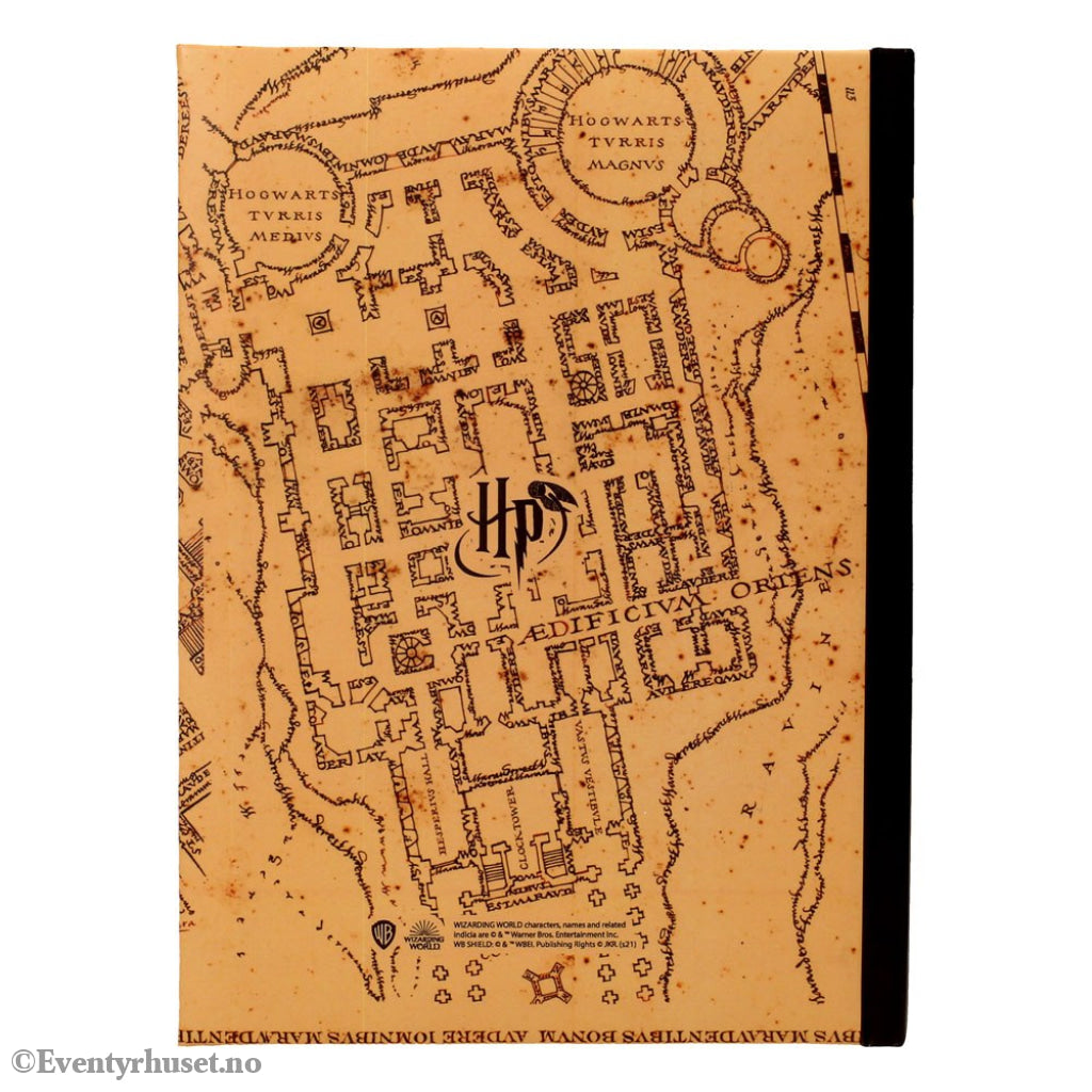 Harry Potter Notebook with Light Marauder’s Map Home & Gifts