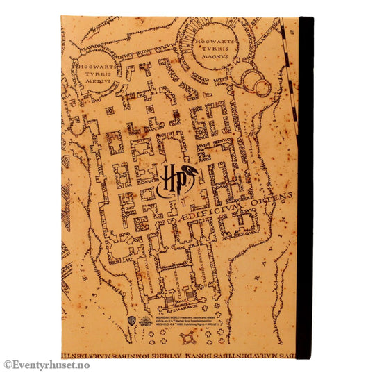 Harry Potter Notebook with Light Marauder’s Map Home & Gifts